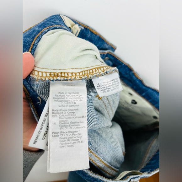 Madewell High Rise Balloon Jeans Medium Wash Size 25 - Picture 5 of 8